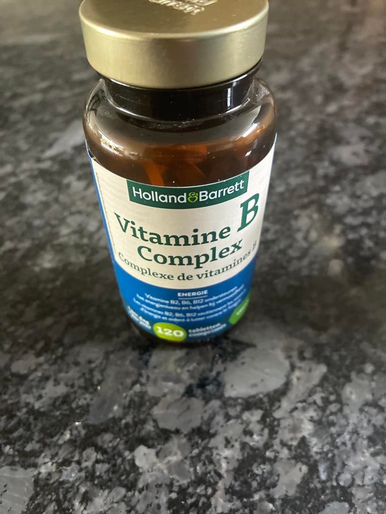 2 x Holland & Barrett Vitamine B Complex - 120 tabletten, Ophalen of Verzenden, Nieuw, Poeder of Drank