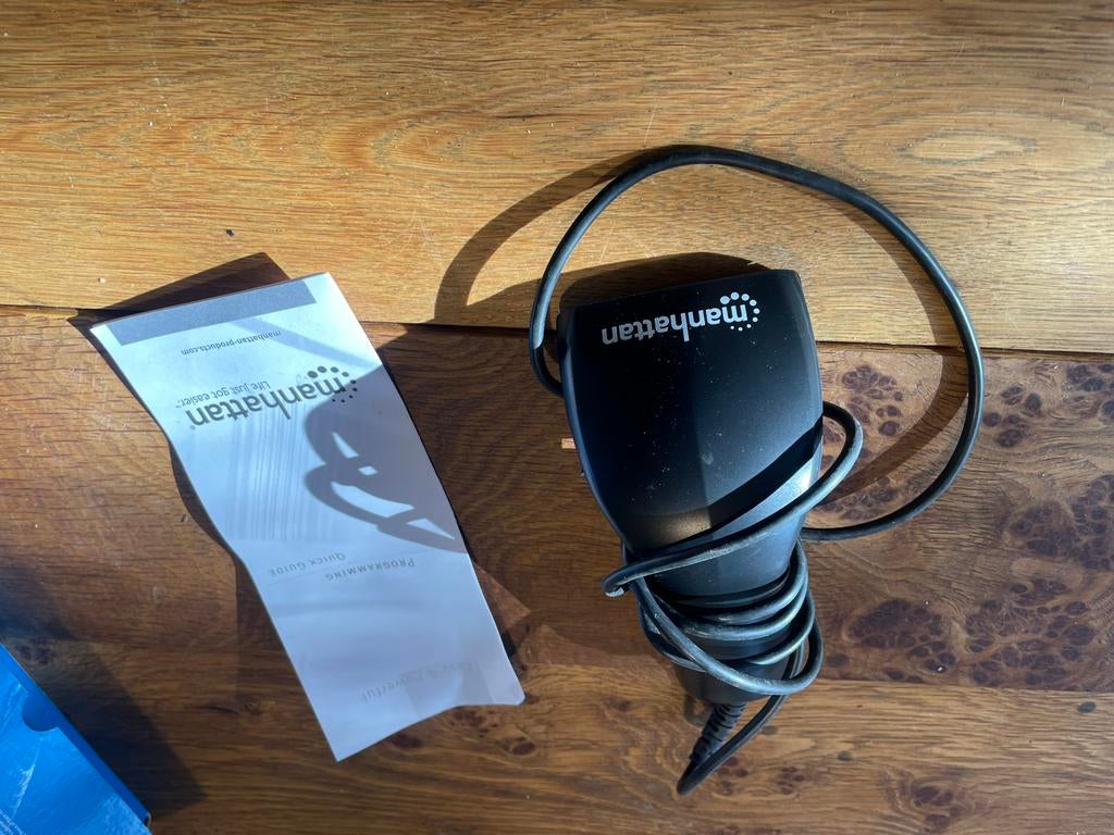 Nieuwe Manhattan Barcode Scanner - Plug & Play, Computers en Software, Scanners, Ophalen of Verzenden