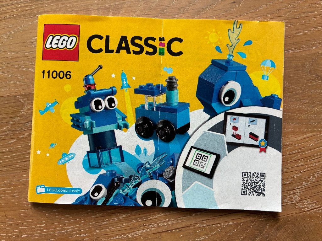 Lego Classic Creative Blue Bricks #11006 (2020), Ophalen, Overige thema's, Lego, Compleet