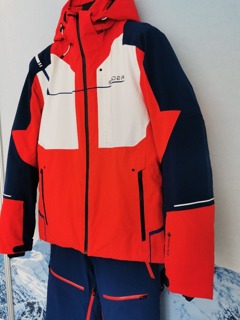 Spyder Skipak, Titan GTX/ Propulsion GTX, S/48, B/R/W, Maat 48/50 (M), Ophalen of Verzenden, Zo goed als nieuw, Spyder