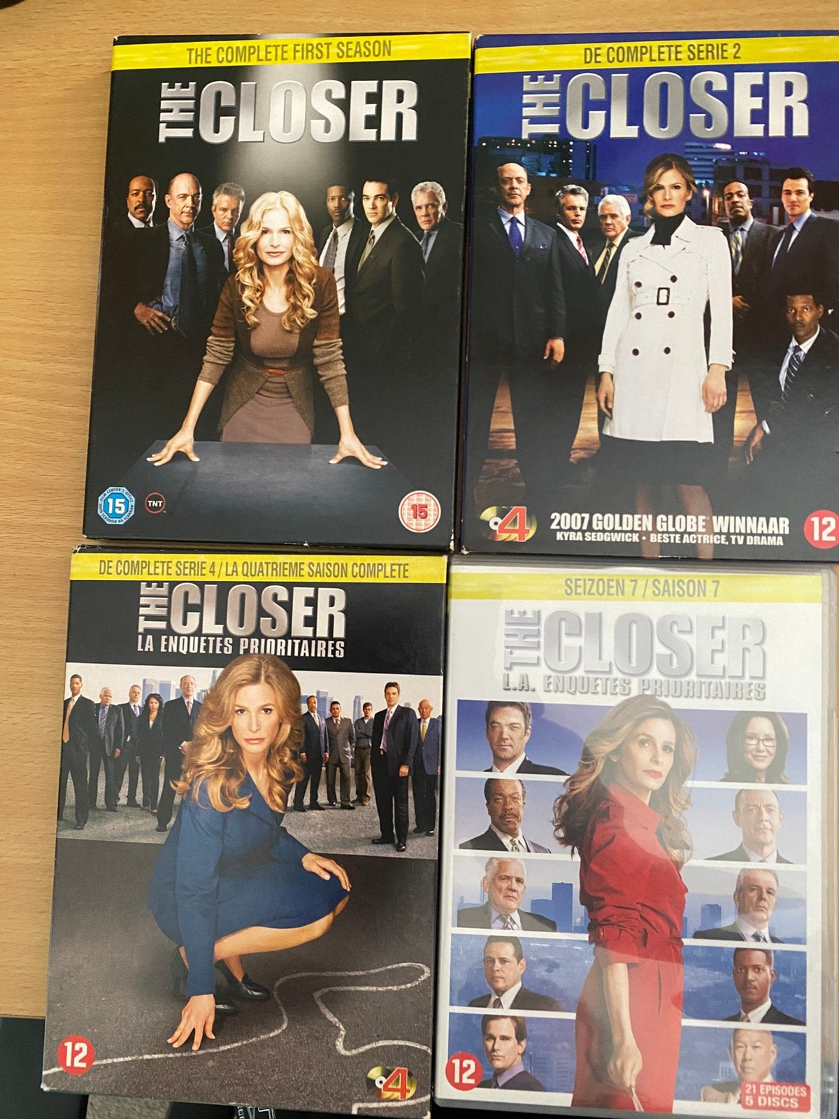 The Closer (Seizoen 1-2-4-7), Cd's en Dvd's, Dvd's | Tv en Series, Engels, Nederlands, Ophalen of Verzenden, Zo goed als nieuw