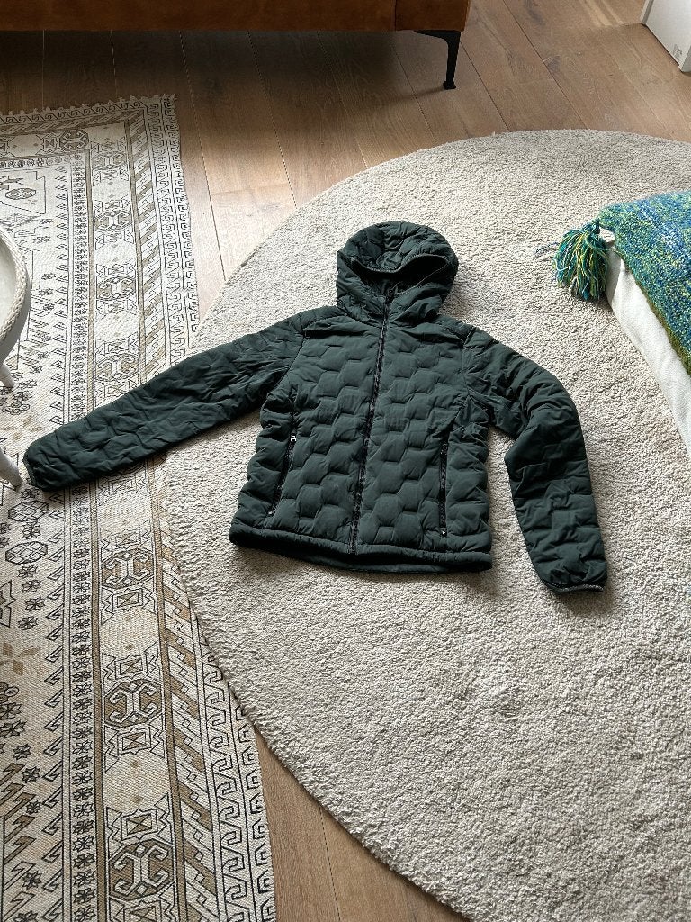 Dames jas maat S 36 zgan Tenson winterjas, Ophalen of Verzenden, Zo goed als nieuw, Maat 36 (S), Groen