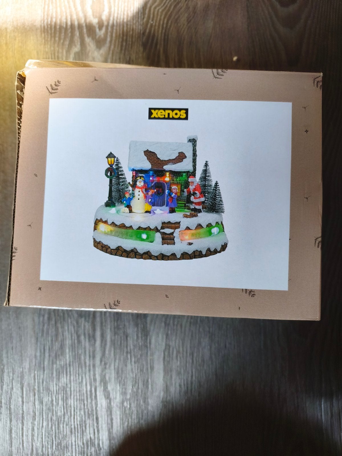 kerst dorp draaimolen, Diversen, Kerst, Ophalen of Verzenden, Zo goed als nieuw
