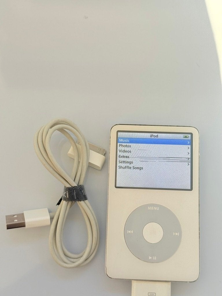 Apple iPod Classic 5 Wit 60GB, 40 GB en meer, Ophalen of Verzenden, Niet werkend, Overige kleuren