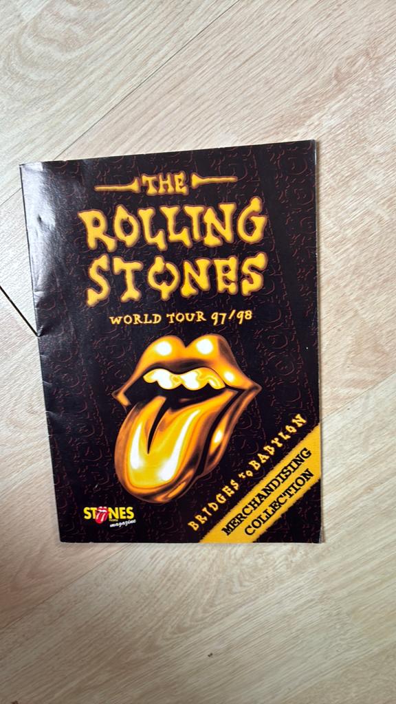 Stones folder, Ophalen of Verzenden, Gelezen, Artiest