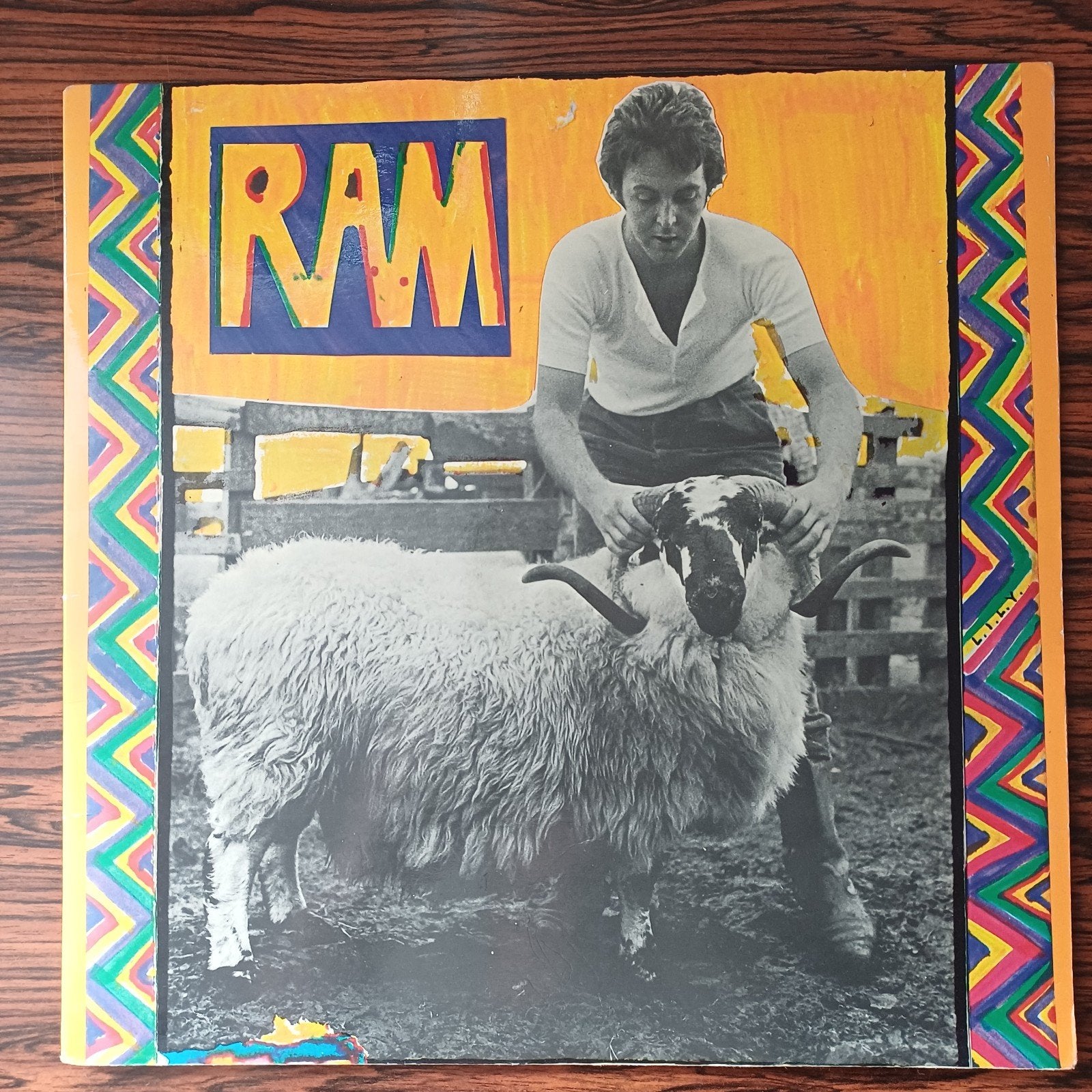 Paul McCartney - Ram LP (1971) Pop Rock Vinyl, LP, Gebruikt, Pop, Originele persing