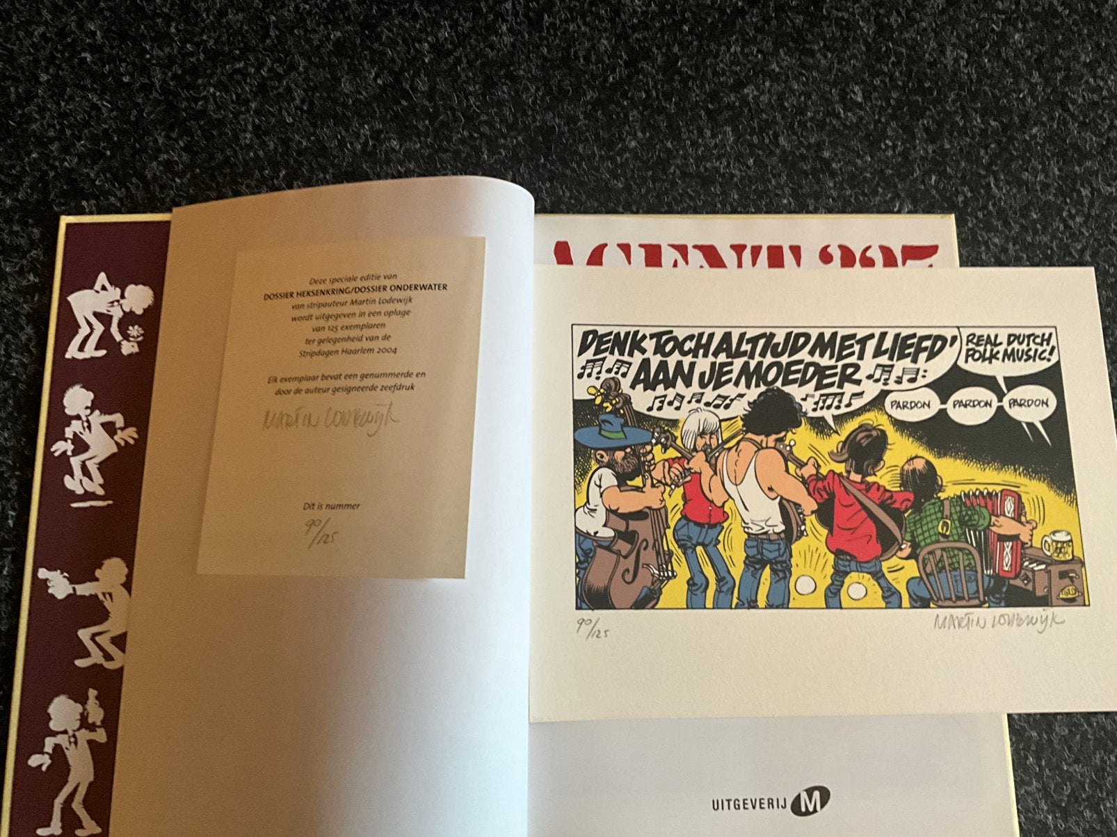 Agent 327 edition haarlem 2004, Boeken, Eén stripboek, Ophalen of Verzenden, Zo goed als nieuw