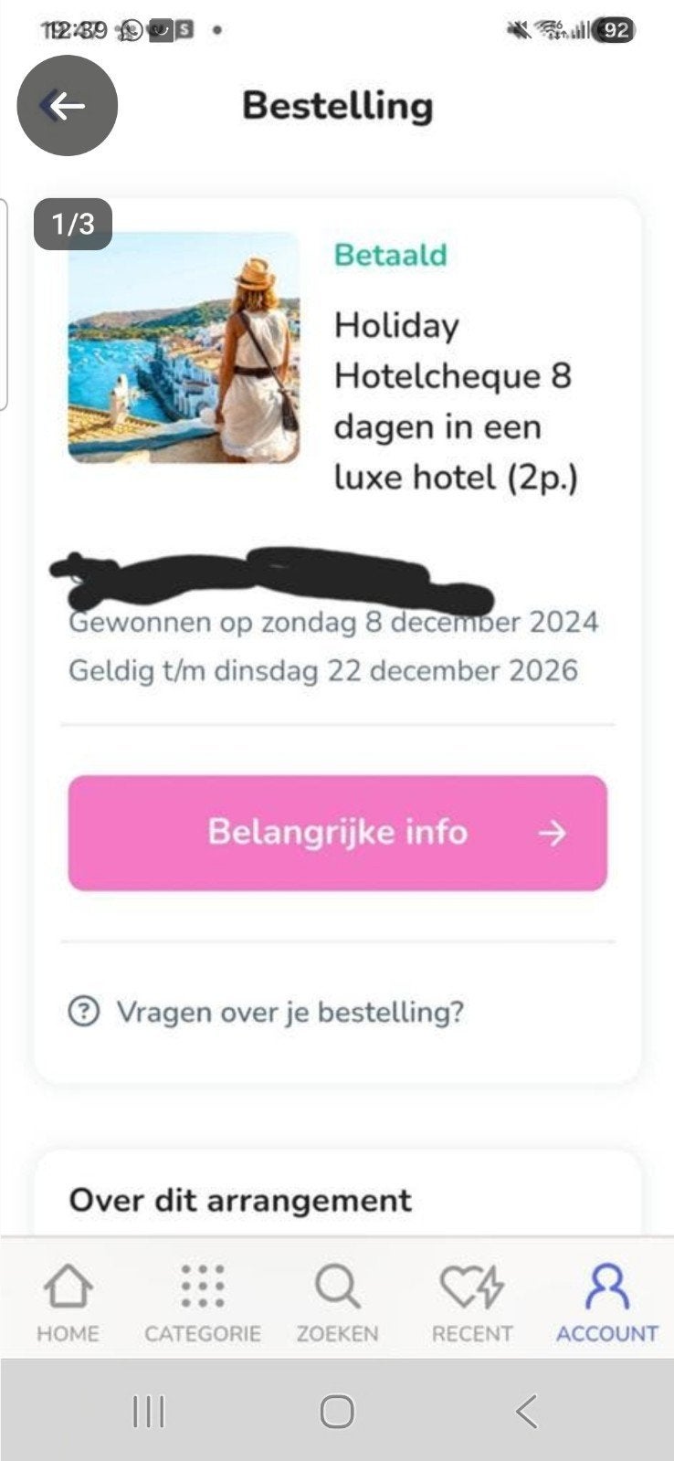 Luxe hotel overnachtingen( max 8 dagen ), Twee personen, Overige soorten