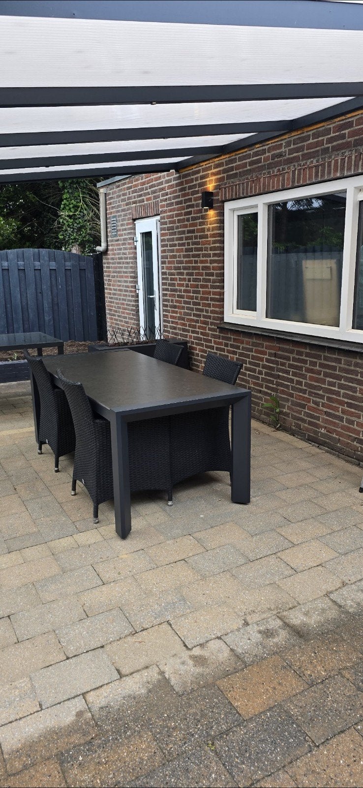 Goed onderhouden overkapping (4m x 3.5m), Tuin en Terras, Ophalen, Gebruikt, Veranda