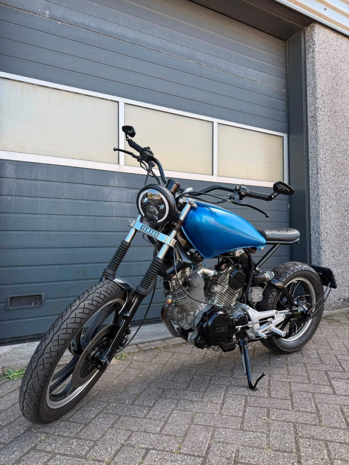 Yamaha XV500 bobber uit 1982, Ophalen, Gebruikt