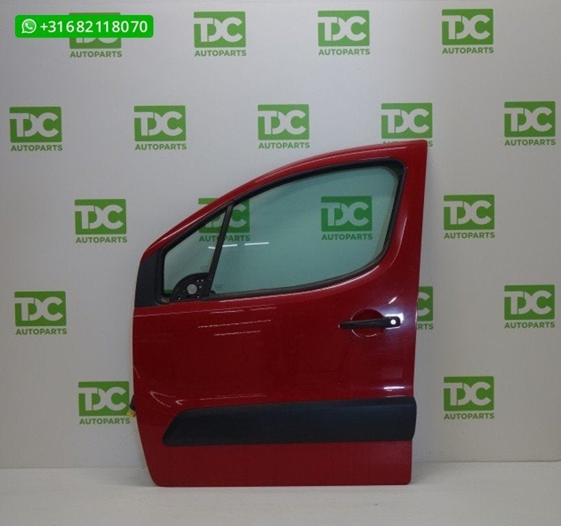 Citroen Berlingo combi Deur linksvoor rood, Auto-onderdelen, Gebruikt, Citroën, Deur, Voor