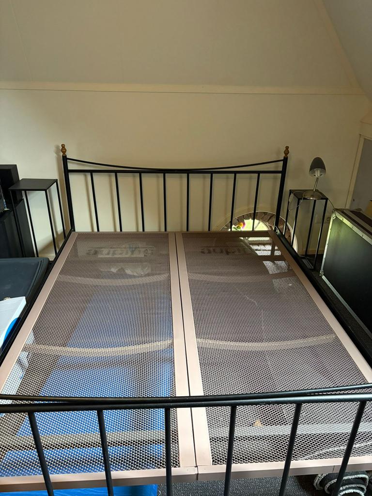 Auping bed 160 x 200 meter, Ophalen, Tweepersoons, Zo goed als nieuw, 160 cm