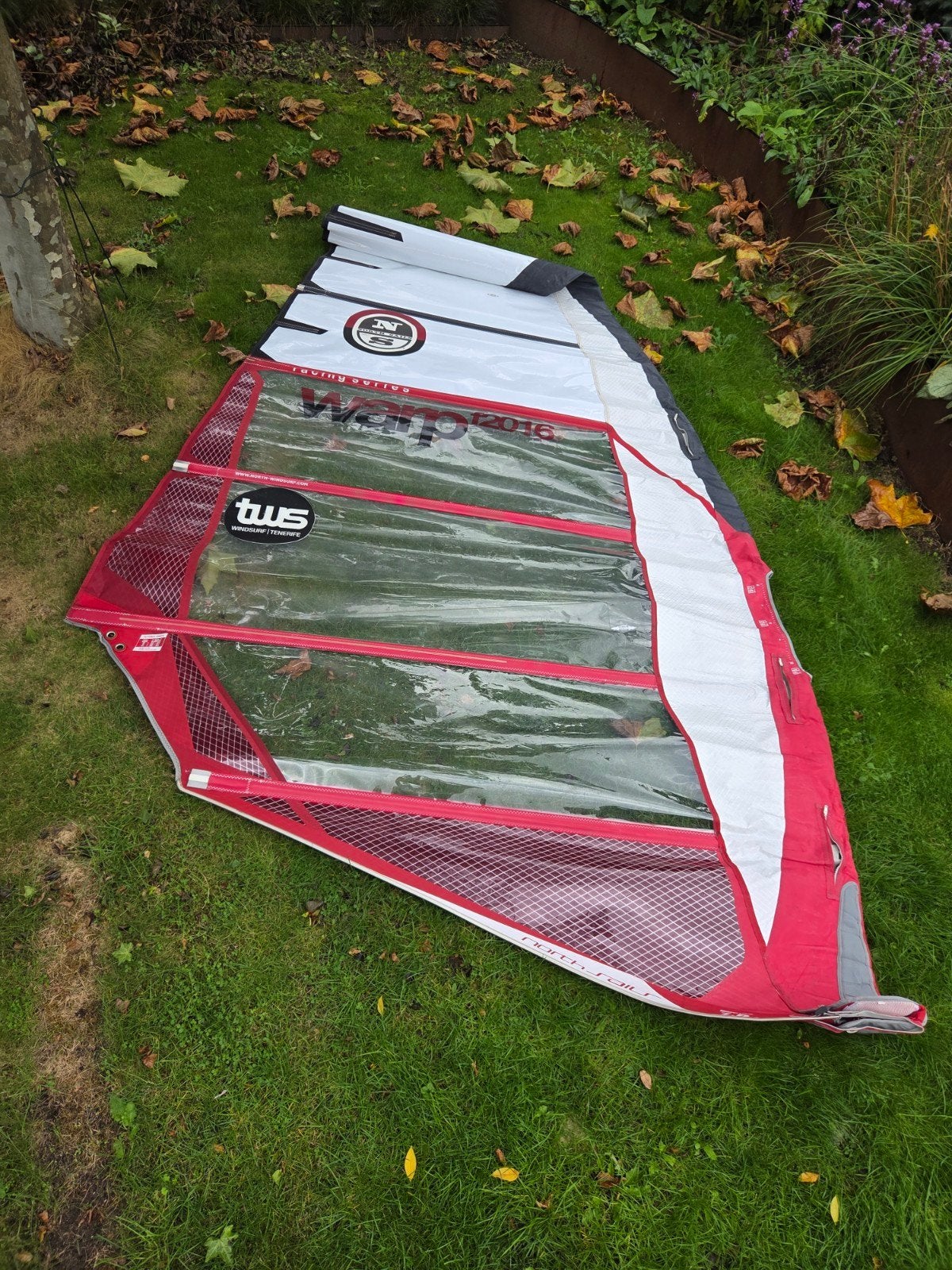 North Sails Warp 2016 7.0 en Platinum 430 mast, Ophalen, Gebruikt, 6.5 m² tot 8 m², North Sails