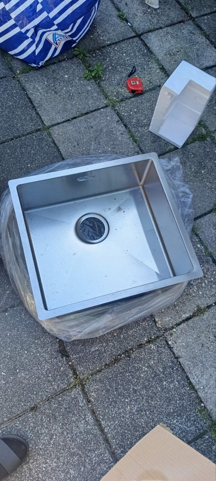 Nieuwe RVS spoelbak 1.2mm dikte, Overige typen, Ophalen of Verzenden, Metaal, Overige merken