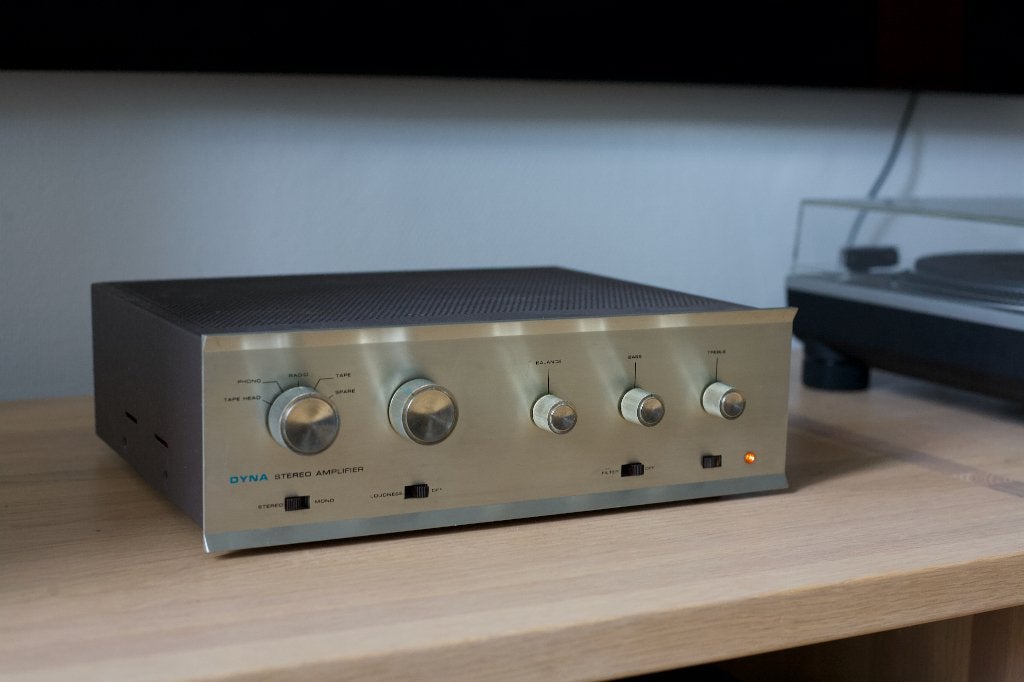 Dynaco SCA-35 buizenversterker + Philips & Siemens buizen, Ophalen of Verzenden, Versterker