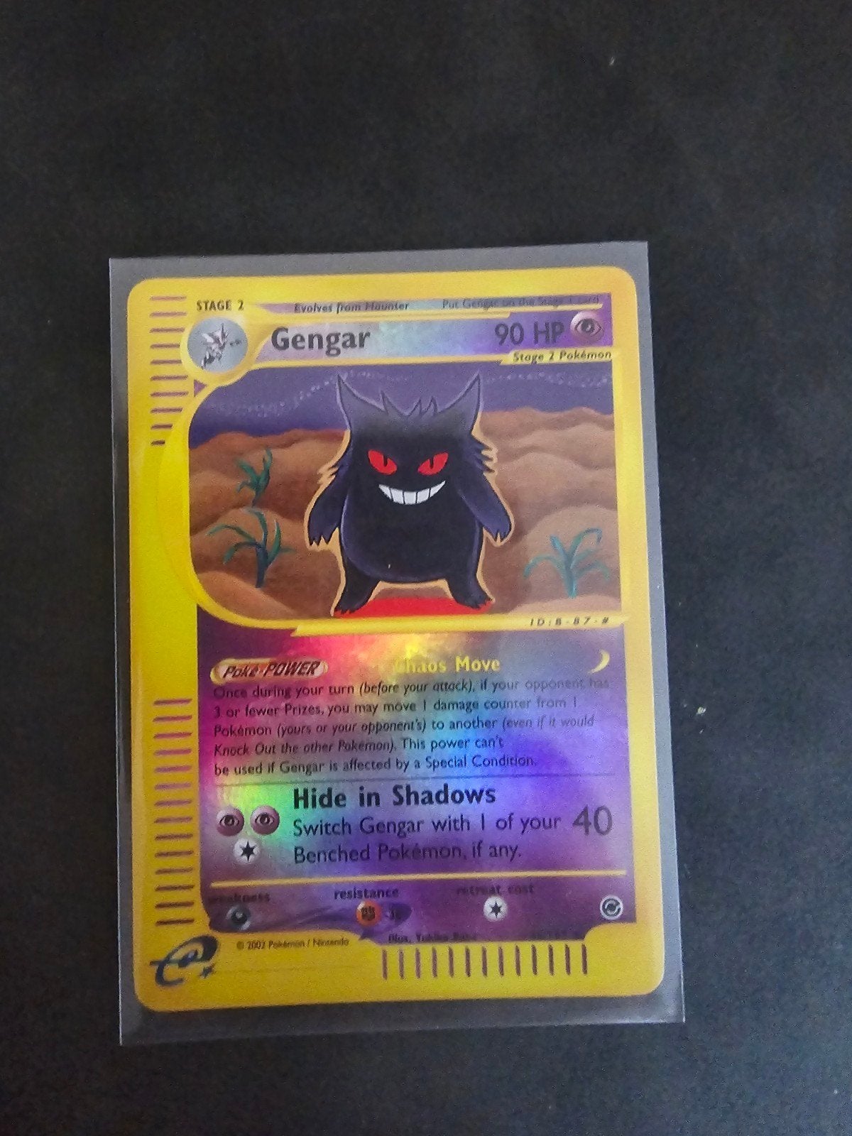 Gengar 48 expedition base set, Hobby en Vrije tijd, Verzamelkaartspellen | Pokémon, Ophalen of Verzenden, Zo goed als nieuw, Losse kaart