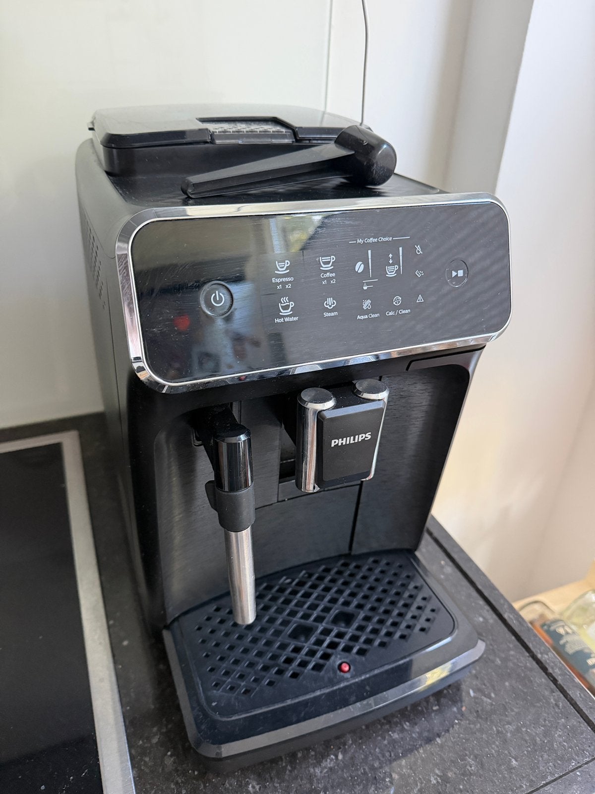 Volautomatisch koffiezetapparaat PHILIPS koffie 2200 EP2220, Ophalen, Afneembaar waterreservoir, Gebruikt, Koffiemachine