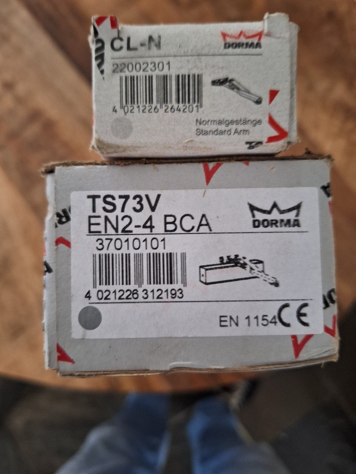 Dorma TS73V Deurdranger met Standaard Arm, Ophalen of Verzenden, Nieuw, Overige materialen, Overige typen