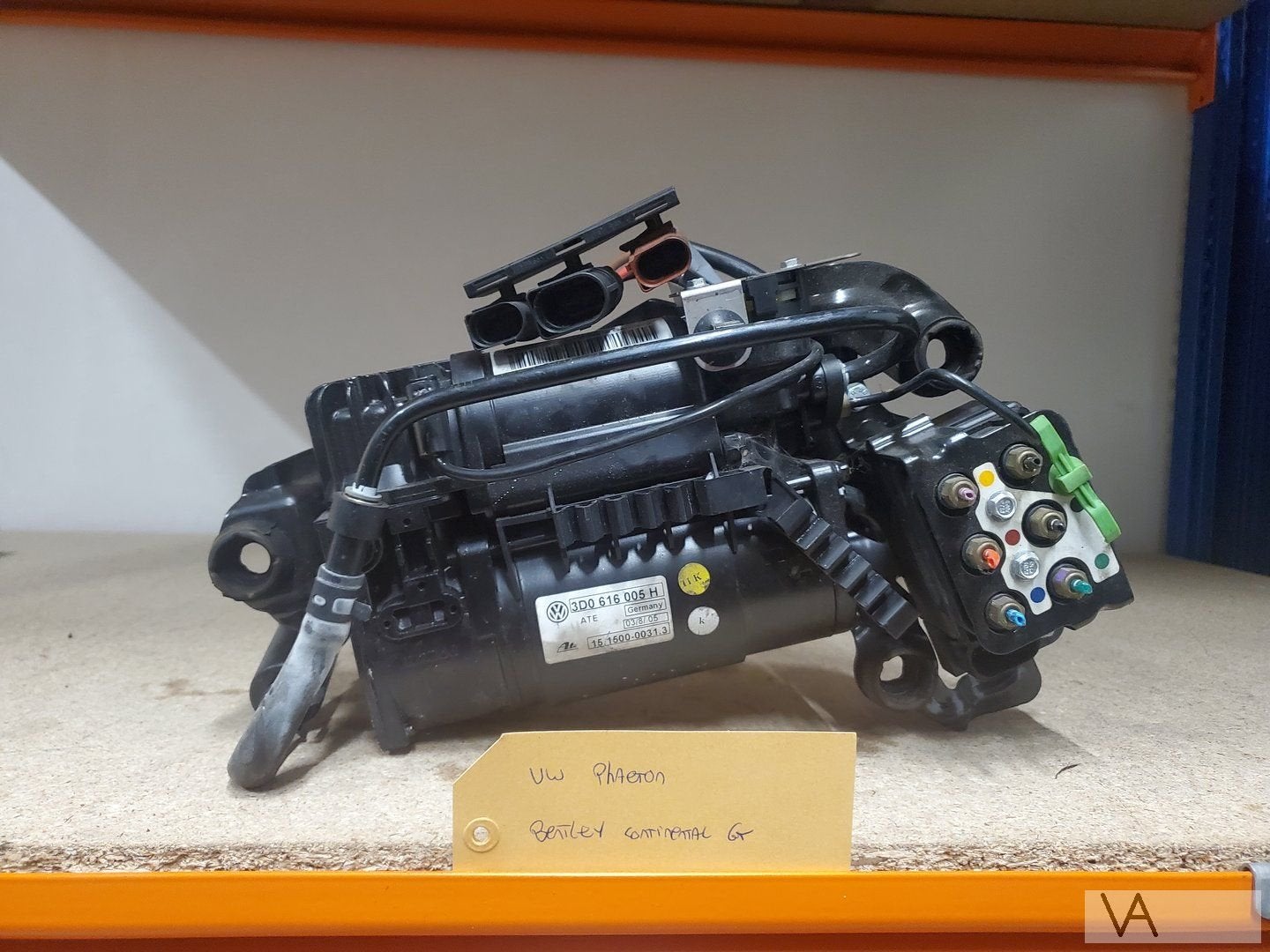 Bentley conti VW Phaeton 2002 - 2010 compressor luchtvering, Gebruikt, -, Volkswagen, -