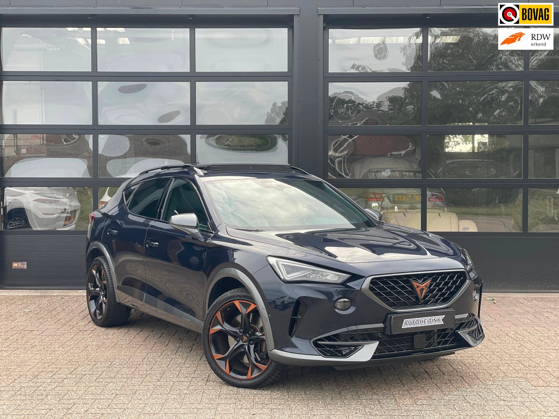 CUPRA Formentor 2.0 TSI VZ /PANO/TREKHAAK/BEATS/CARBON STOEL, Automaat, 15 km/l, Formentor, Blauw