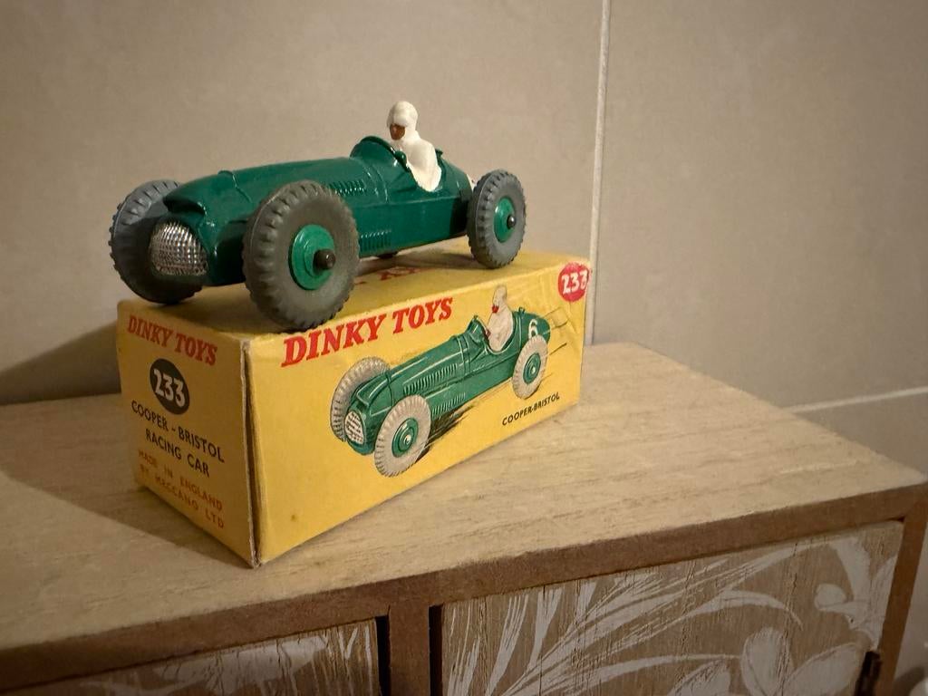 Dinky Toys 233 Cooper-Bristol Racing Car - Als nieuw in doos, F, Auto, C, Dinky Toys