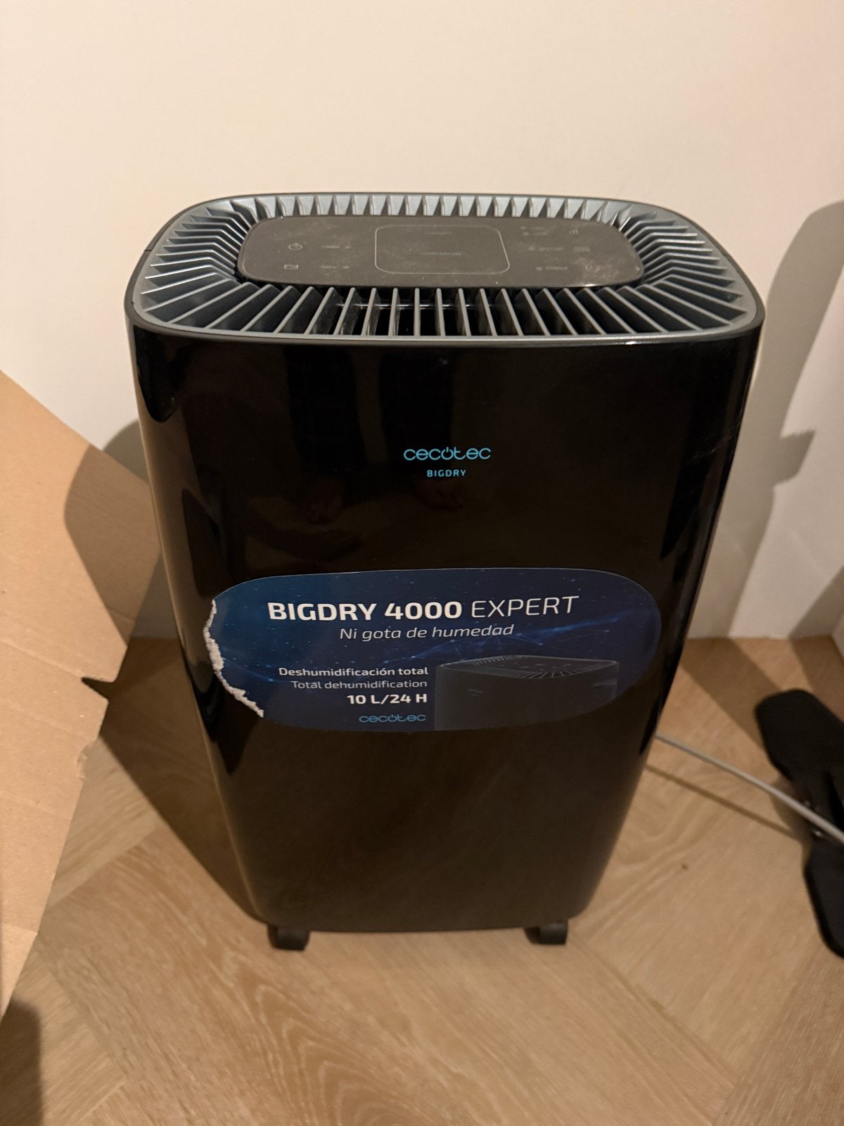 Cecotec BigDry 4000 Expert Luchtontvochtiger 10L/24H, Ophalen, Zo goed als nieuw, Luchtontvochter