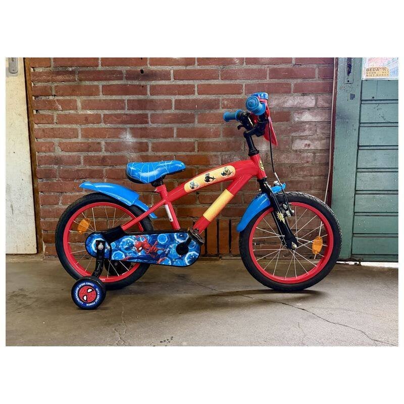 nette 16" Spiderman mét terugutraprem!, Ophalen, Gebruikt, Terugtraprem, 16 inch