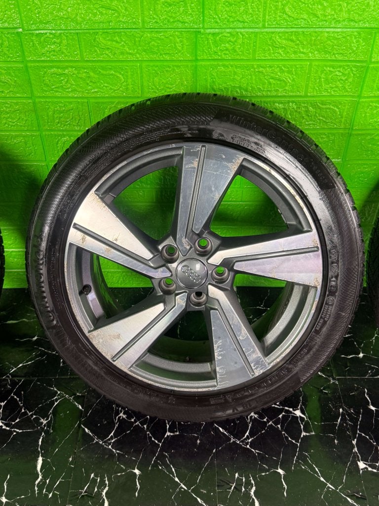 Originele Audi Q2 SQ2 S-Line velgen 18" 5x112 winterset 7mm!, Niet ingevuld, 18 inch, Banden en Velgen, Niet ingevuld