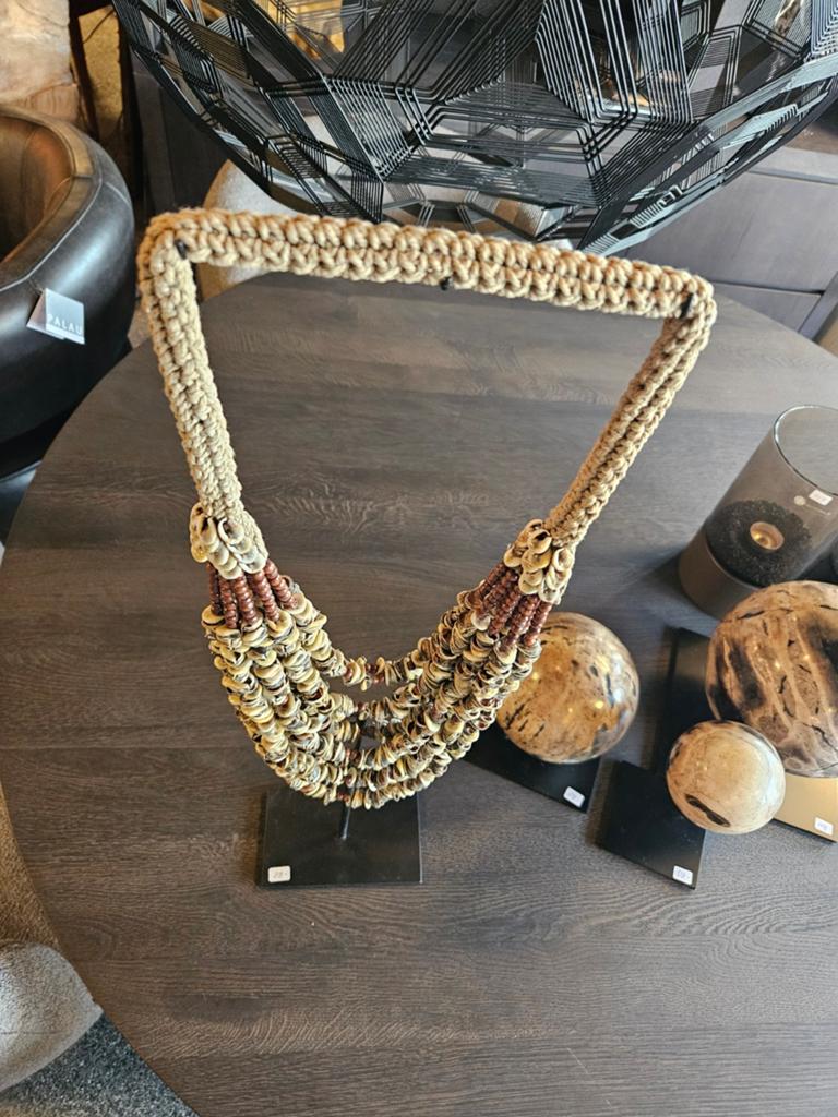 Deco ketting schelpen met kralen, Ophalen of Verzenden, Zo goed als nieuw