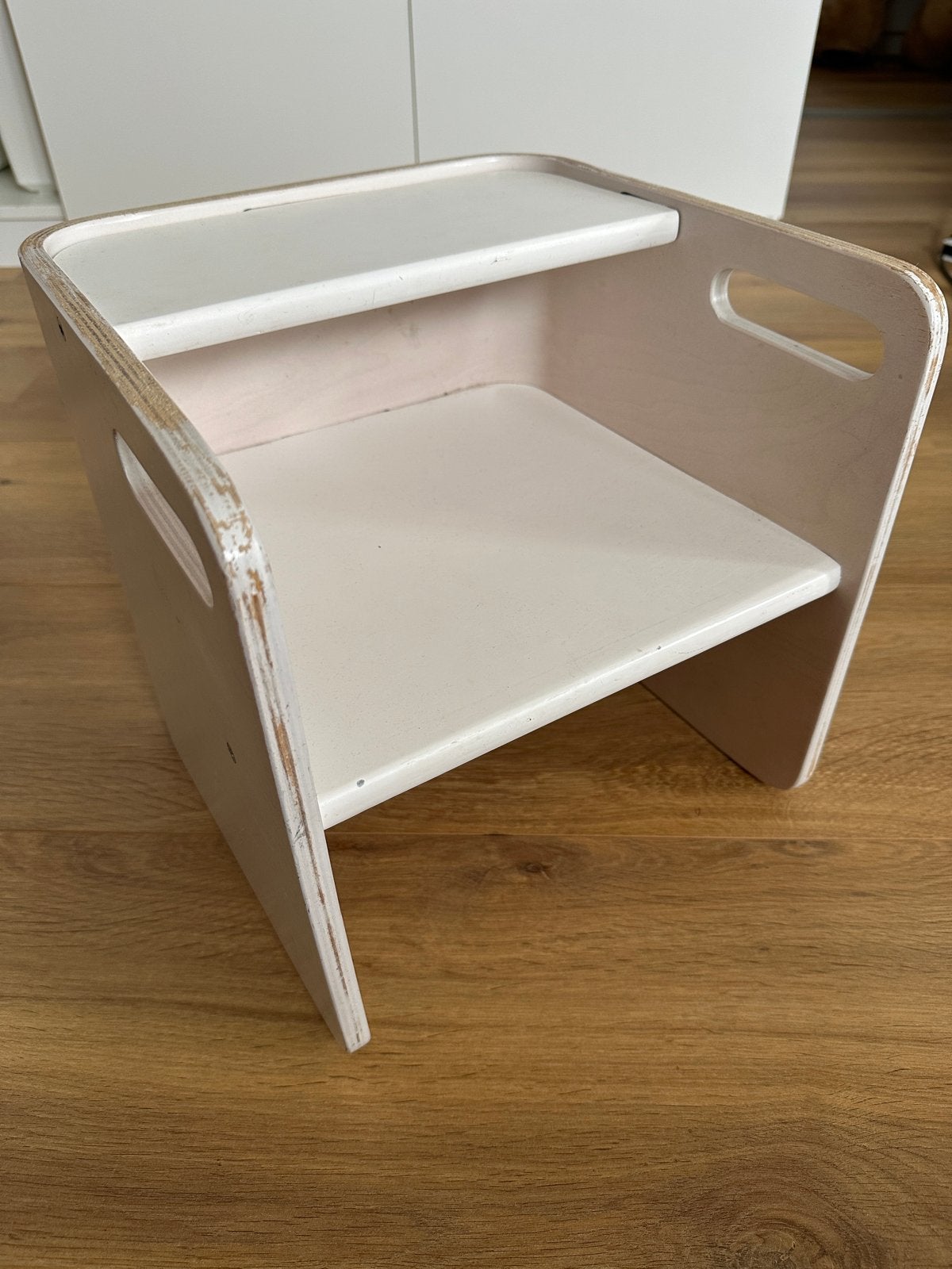 Houten opstapje / krukje voor kinderen, Ophalen, Gebruikt, Hout