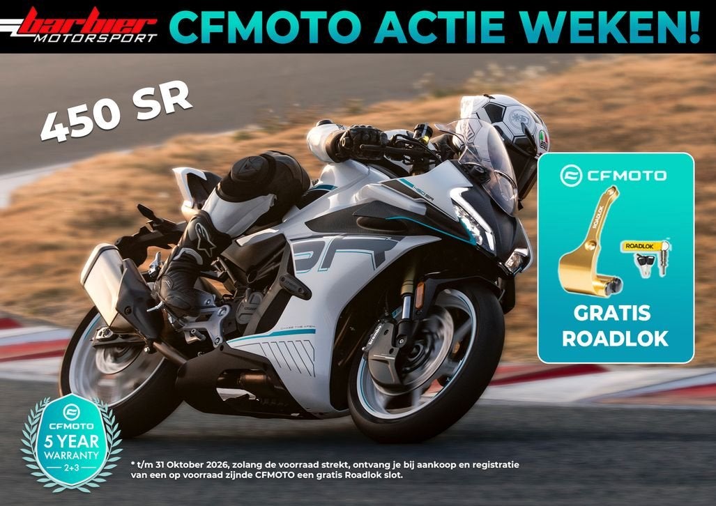 ⭐️⭐CFMOTO 450 SR TC CF MOTO 450 SR VANDAAG RIJDEN (NIEUW)⭐️⭐, Motoren, 450 cc, 2 cilinders, Bedrijf, Onbekend