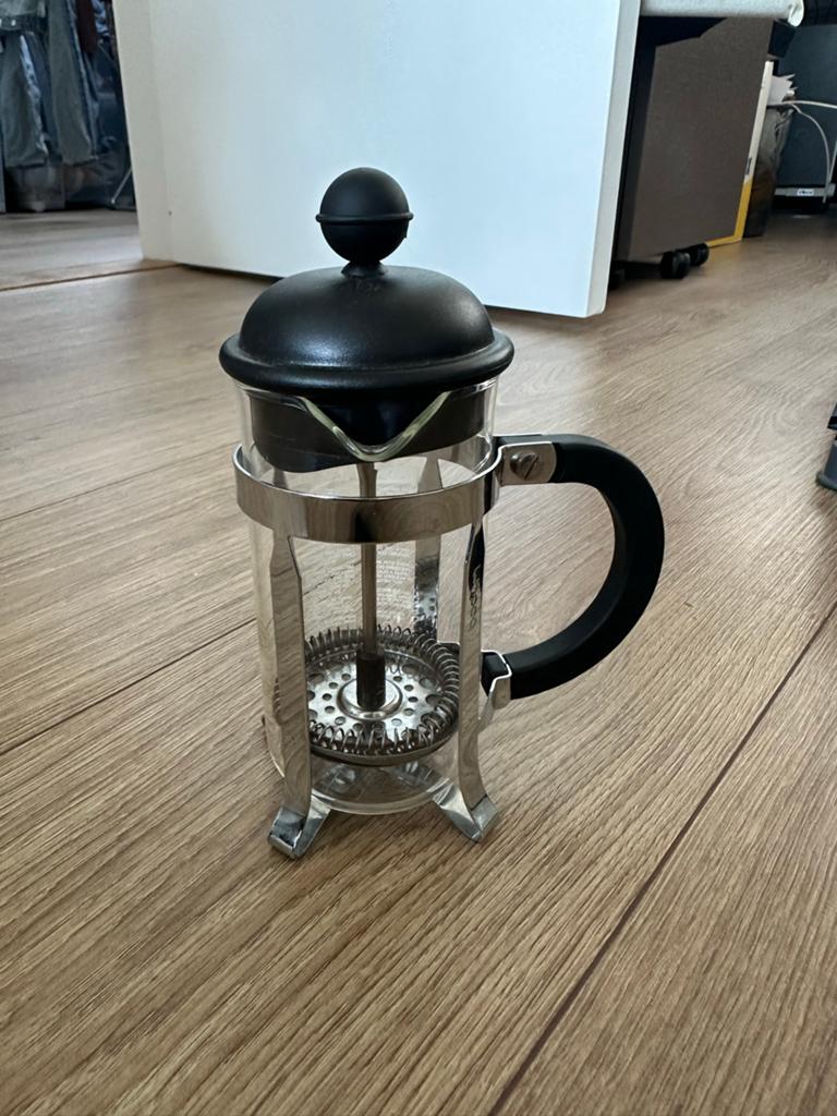 Bodum French Press Koffiezetter - Ideaal voor op reis, Witgoed en Apparatuur, Koffiezetapparaten, Gebruikt, Overige modellen, Gemalen koffie
