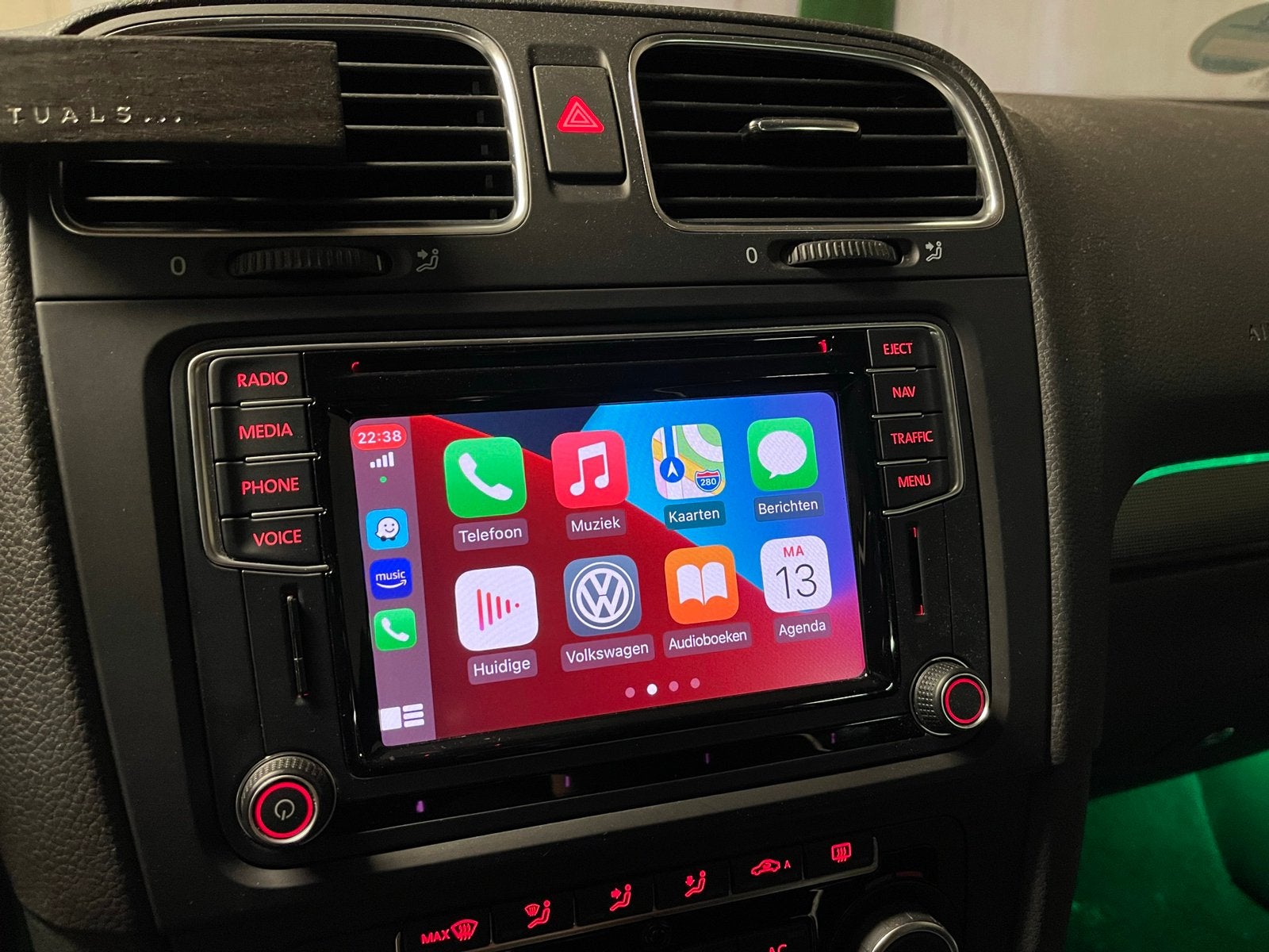 VW radio Discover media PQ RNS KILLER, Auto diversen, Ophalen, Zo goed als nieuw