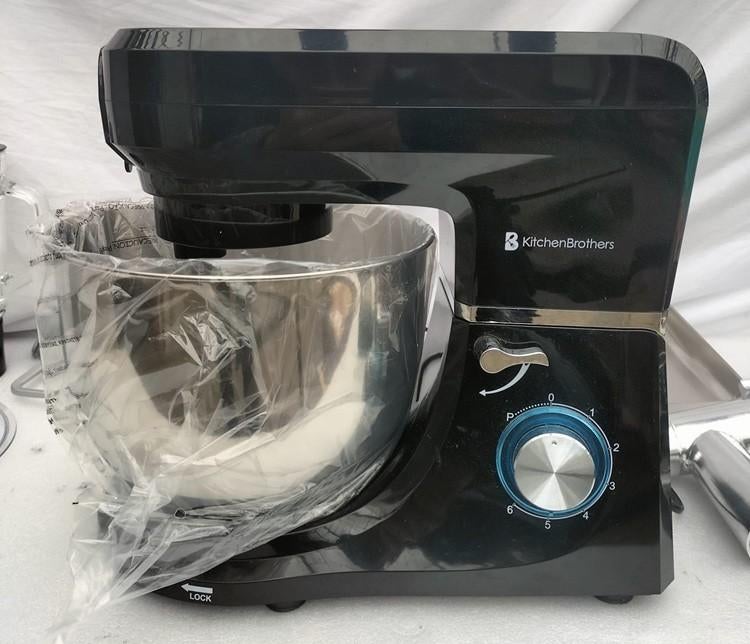 Kitchen brothers keukenmachine 6 in 1 keukenmixer, 4 liter of meer, Nieuw, 3 snelheden of meer, Ophalen of Verzenden