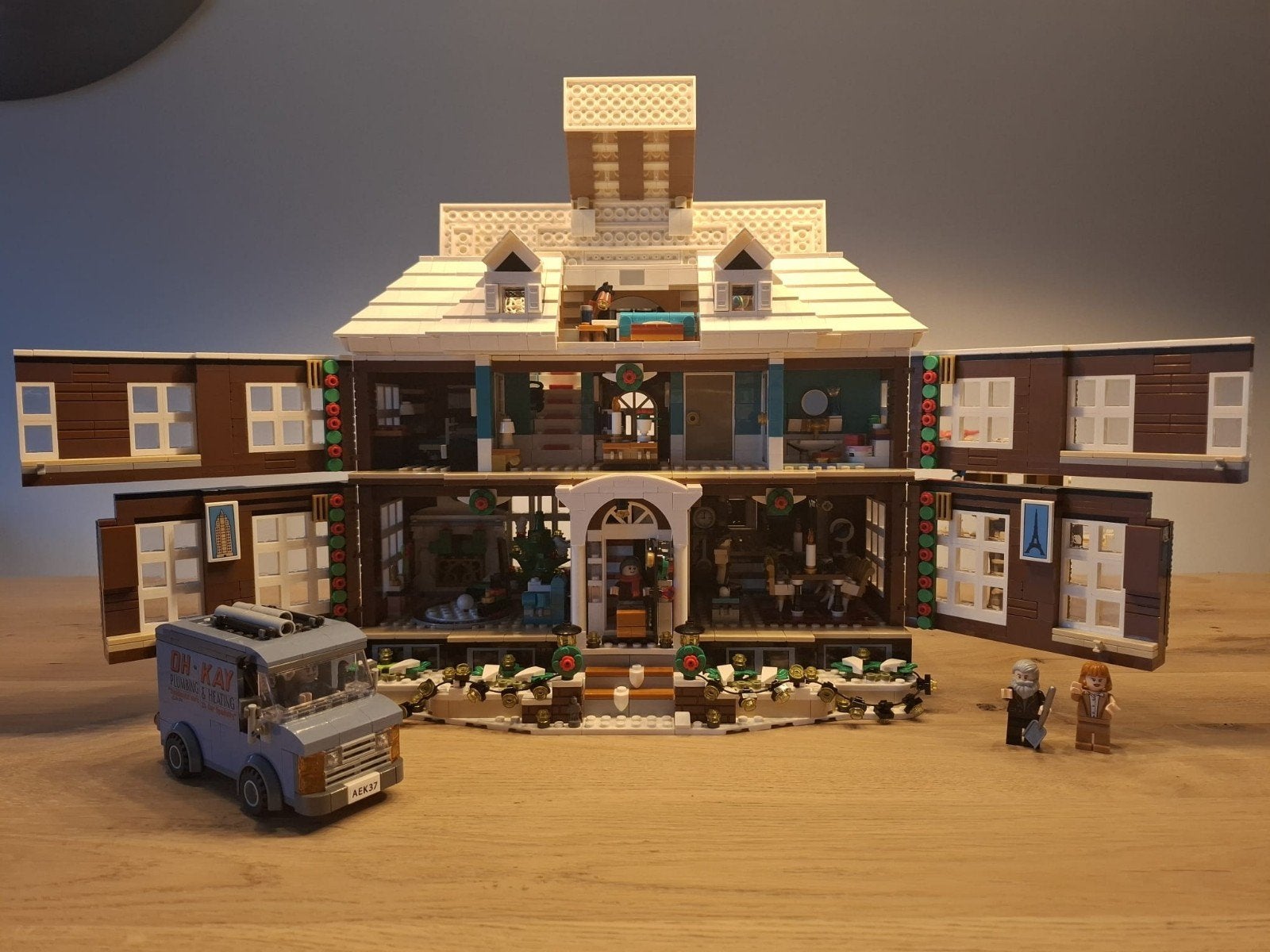 LEGO Ideas Home Alone Huis (21330) - Zo goed als nieuw, Ophalen of Verzenden, Zo goed als nieuw, Lego