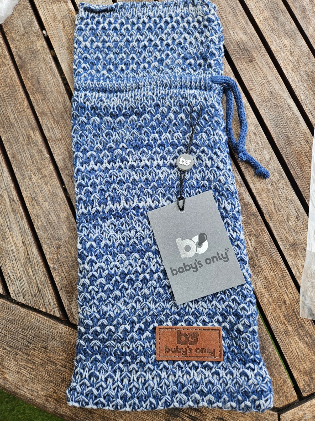 Baby's Only Kruikenzak River Jeans/Grijs Mel - Nieuw, Ophalen of Verzenden, Nieuw