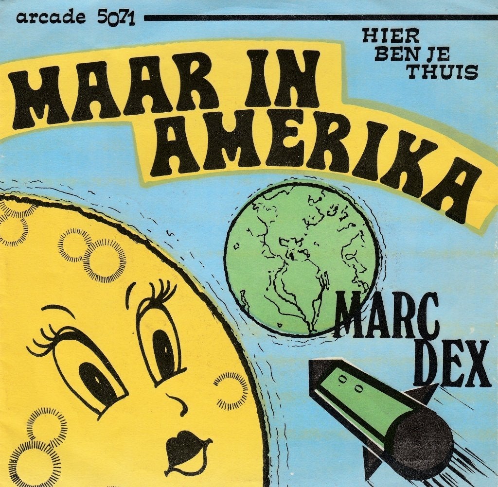 Marc Dex - Maar in Amerika / Hier ben je thuis, 7 inch, Ophalen of Verzenden, Levenslied of Smartlap, Overige typen