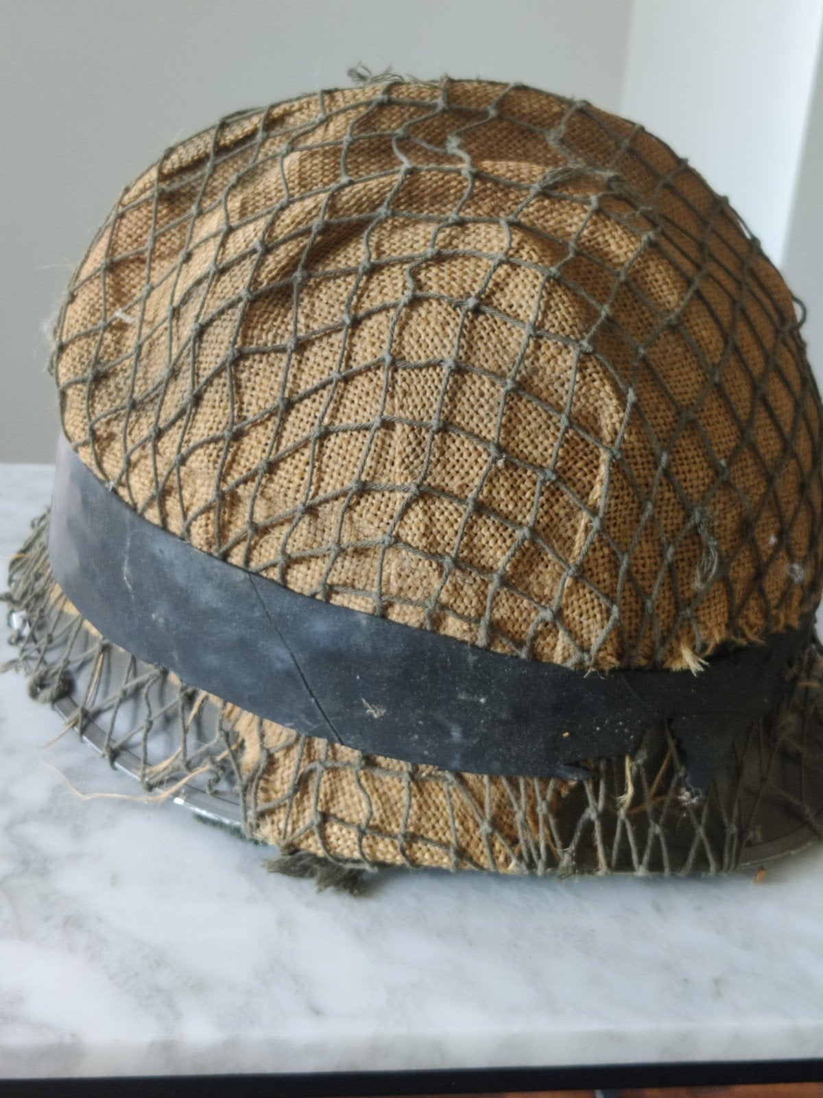M1 helm met net en binnenwerk - Amerikaans leger, Ophalen, Landmacht, Amerika, Helm of Baret