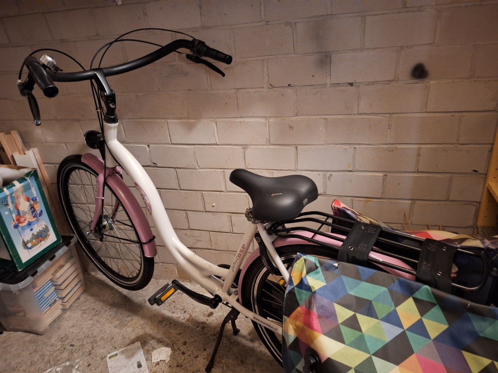 Prachtige moederfiets, Ophalen, Gebruikt, Minder dan 10 versnellingen