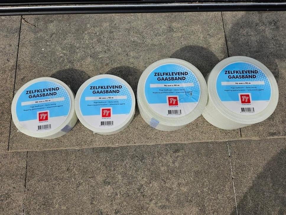Zelfklevend gaasband 48 mm en 96 mm, Ophalen of Verzenden, Nieuw, Overige materialen