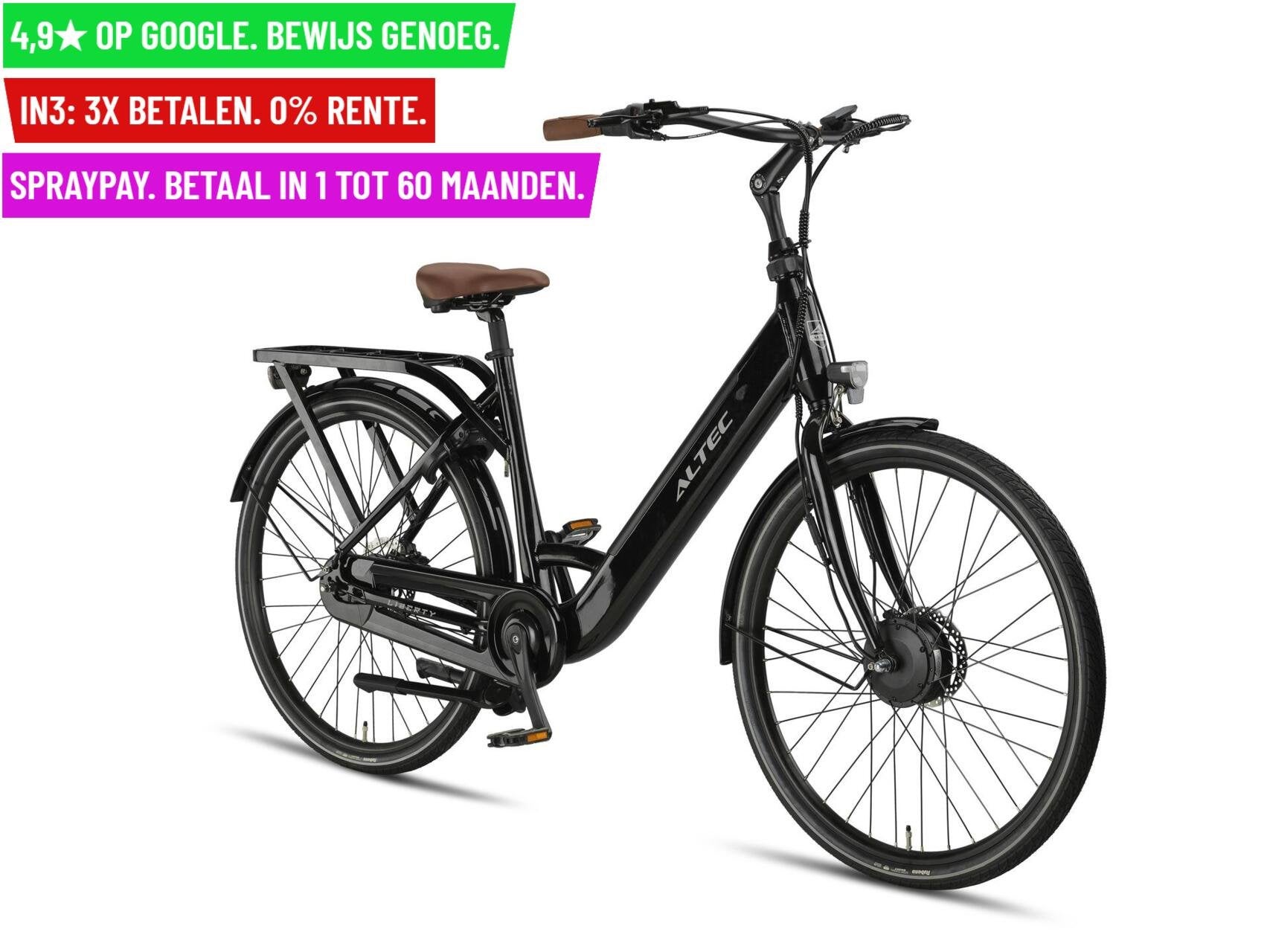 +Altec Liberty E-bike 28"/50cm/Zwart - Garantie/Levering, Overige merken, 9713 Bv Groningen, Nieuw, Altec