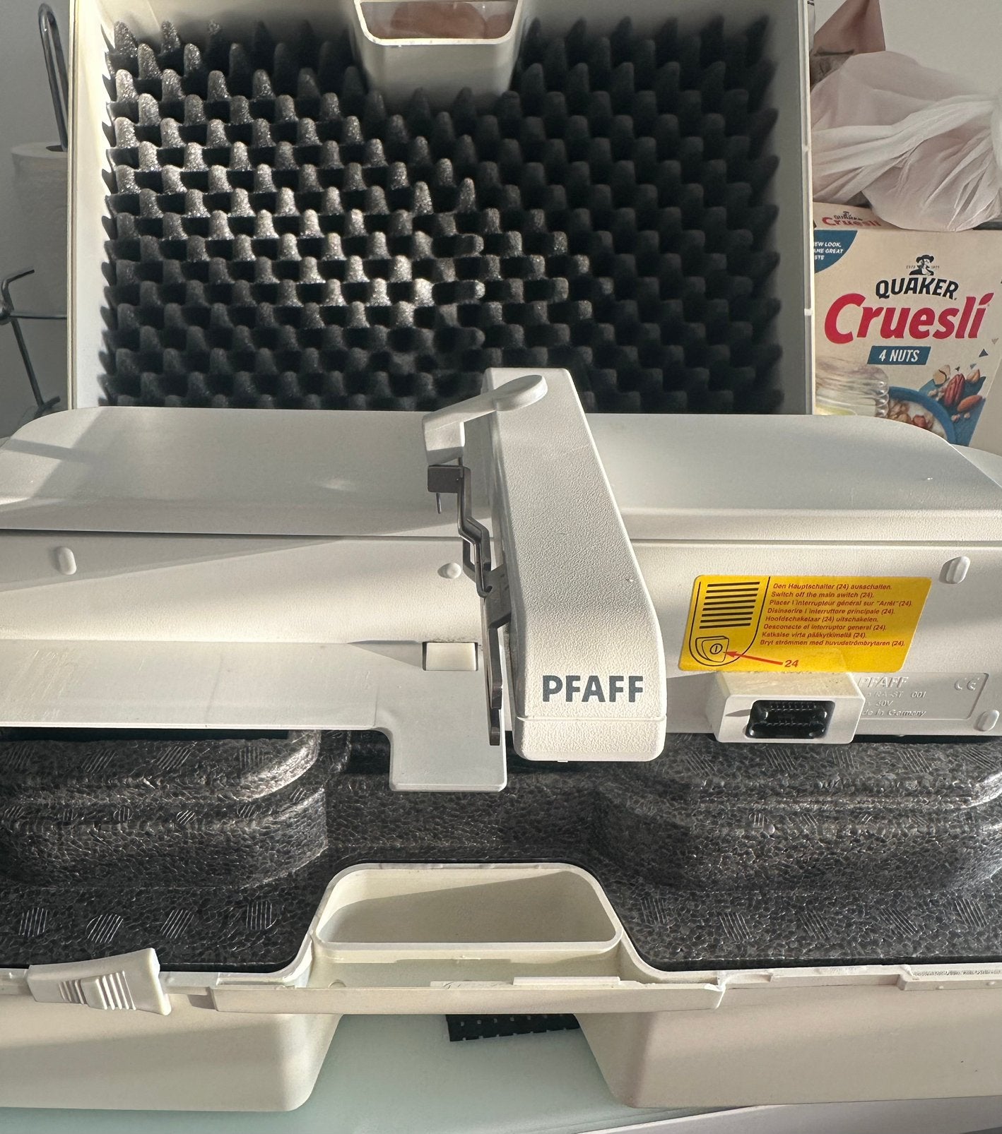 borduurmodule voor Pfaff Naaimachine, Ophalen, Zo goed als nieuw, Naaimachine, Pfaff