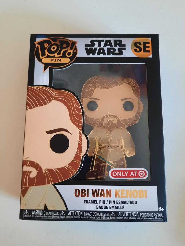 Funko Pop! Pin Star Wars Obi-Wan Kenobi SE, Verzamelen, Ophalen, Nieuw