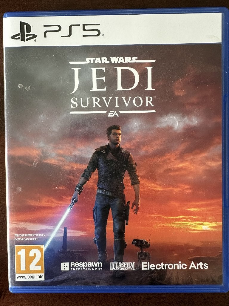 PS5 EA Star Wars Jedi Survivor, Avontuur en Actie, Gebruikt, 1 speler, Eén computer