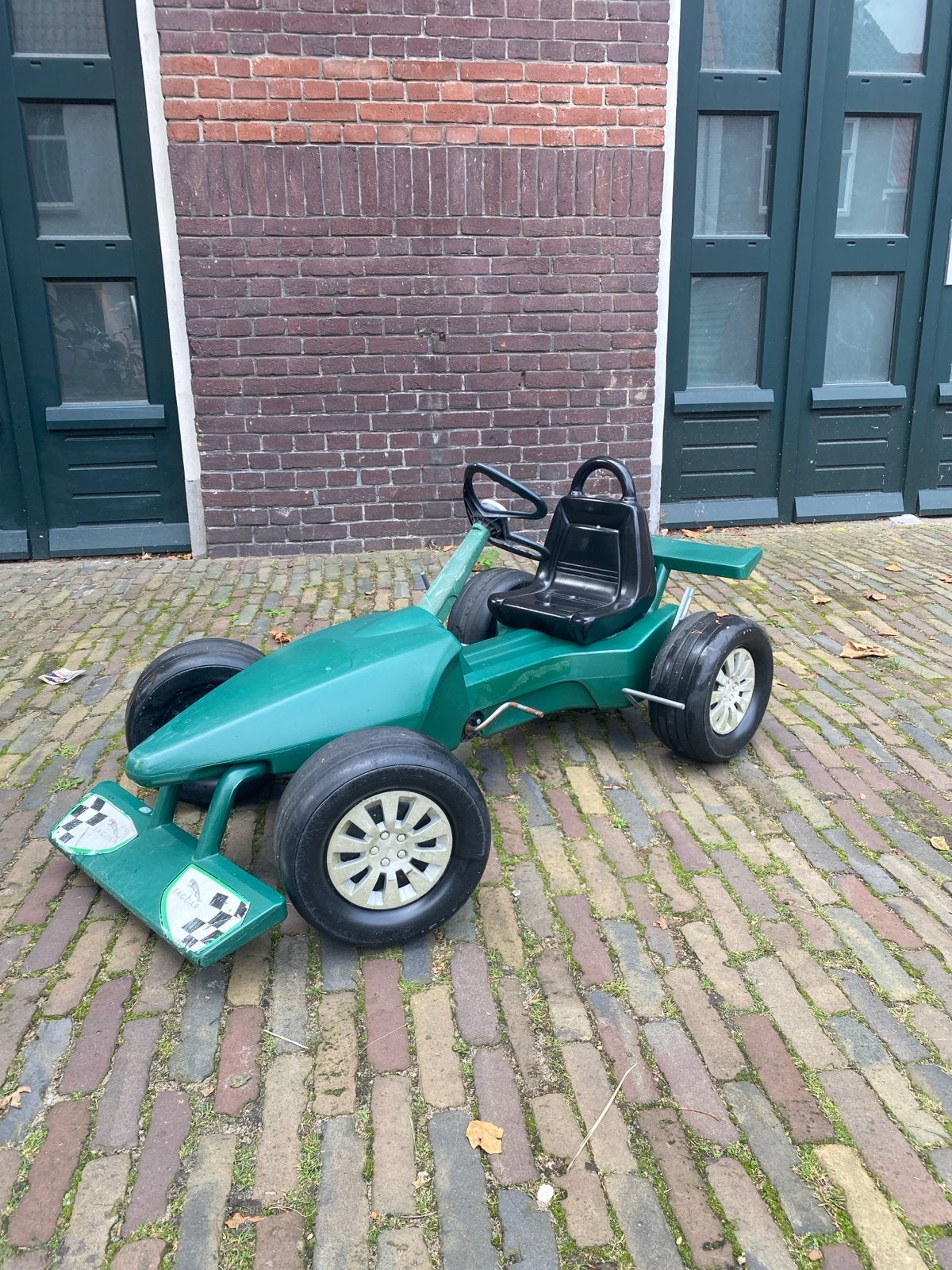 Groene skelter - Formule 1 model, Ophalen, Gebruikt, Overige merken