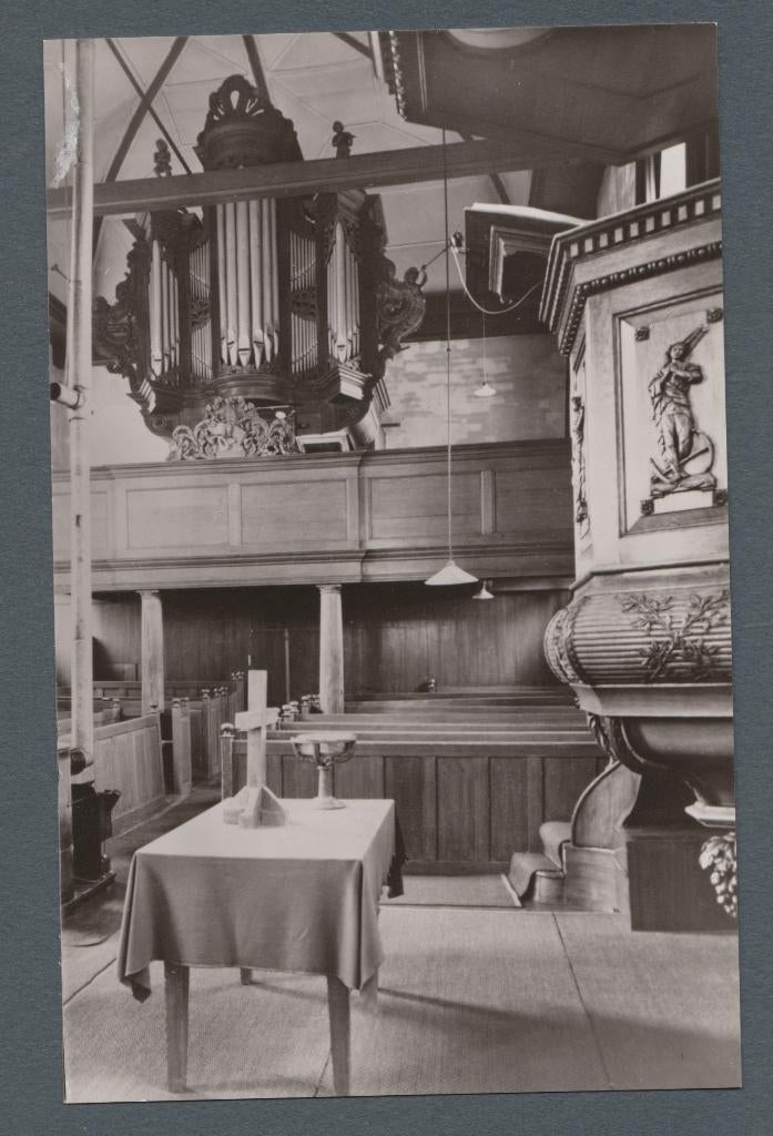 Meeden (bij Veendam en Muntendam) - Orgel Ned Herv Kerk, Verzenden, 1960 tot 1980, Ongelopen, Groningen