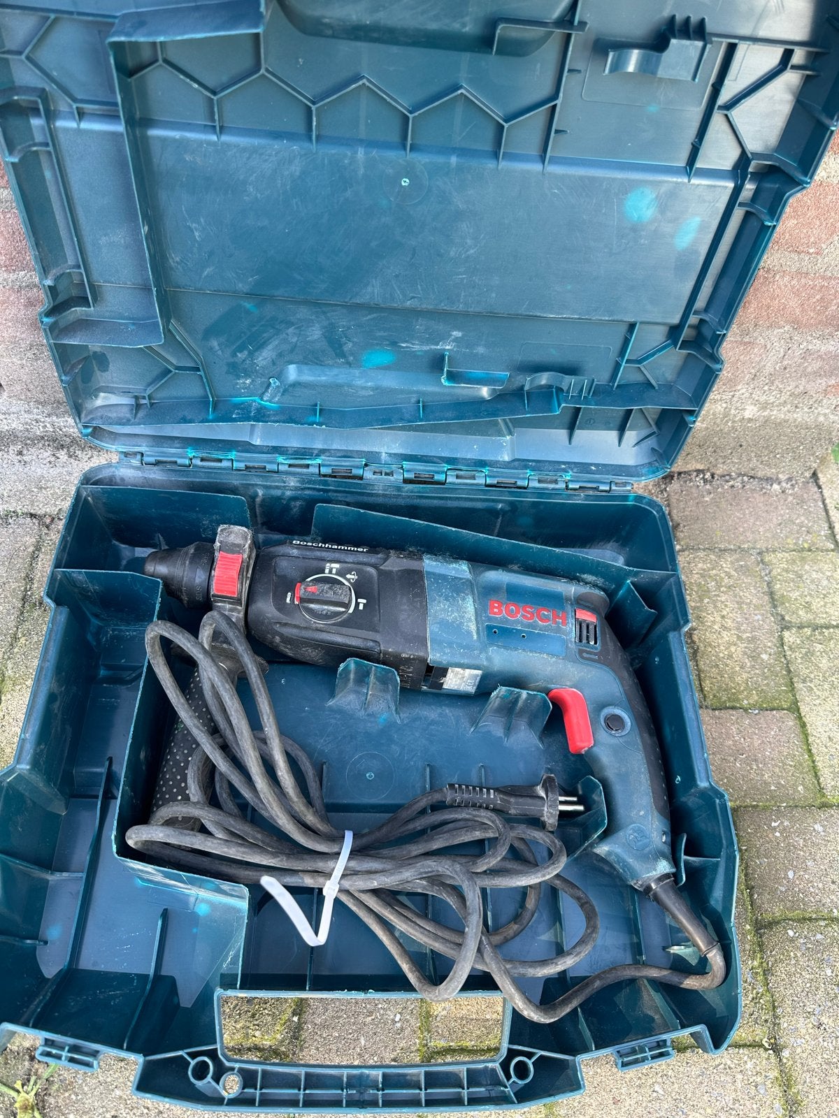 Boschhamer SDS-plus Boorhamer - Krachtig en Betrouwbaar, Boor- en/of Breekhamer, Ophalen of Verzenden, Klopboormechanisme, Gebruikt
