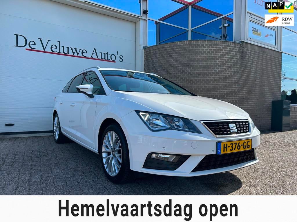Seat Leon ST 1.0 TSI Style Ultimate Edition 116PK|Cam|Carpla, Stof, Gebruikt, Leon, Origineel Nederlands