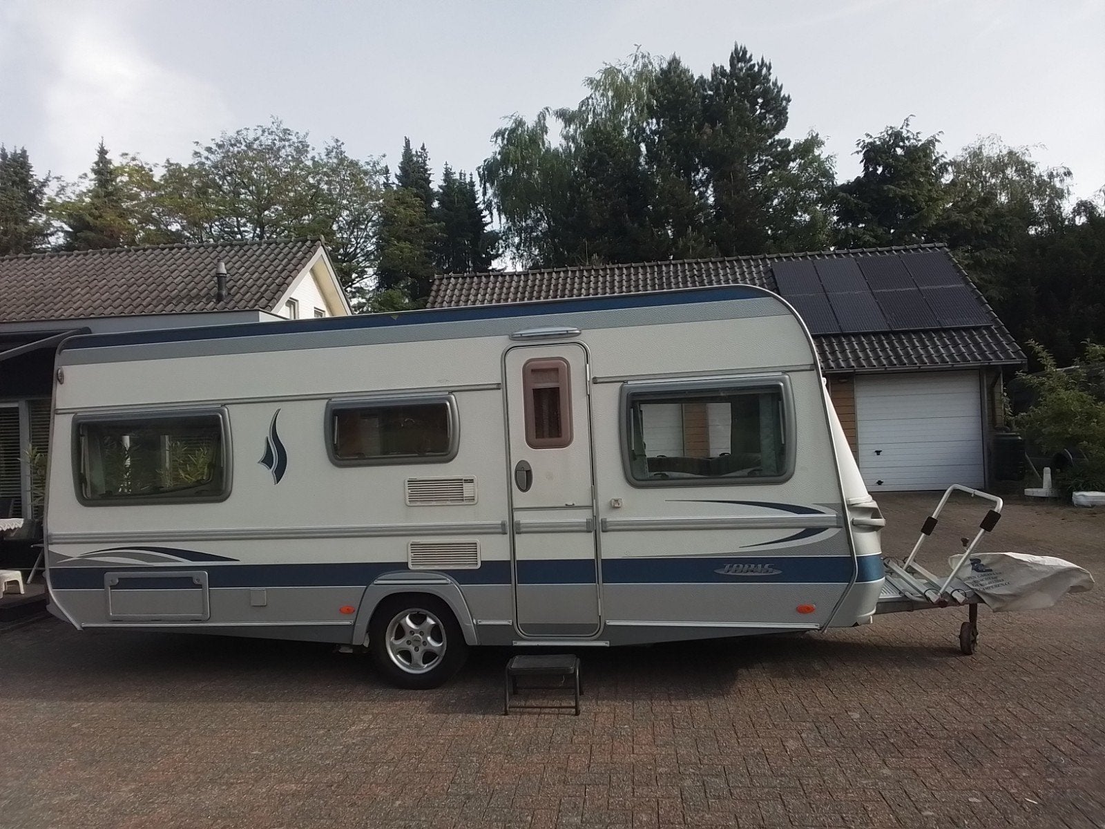 Ruime Fendt Topas caravan met Enkele Bedden en Rondzit voor., Rondzit, Particulier, Tot en met 4, Kachel