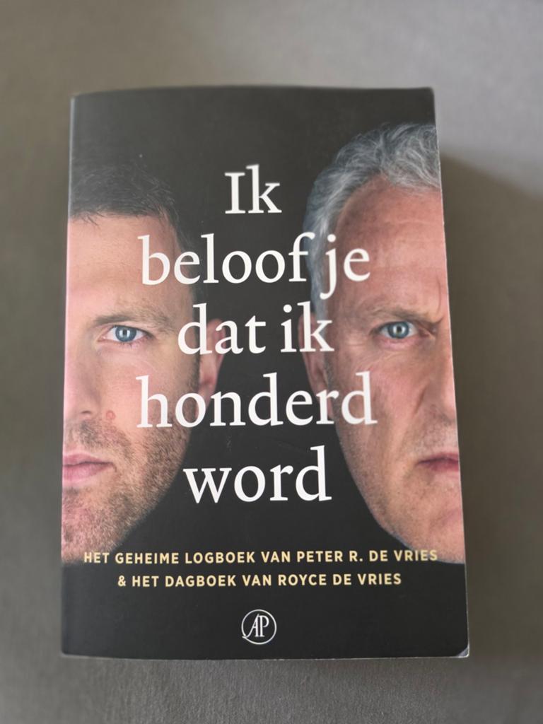 Ik beloof je dat ik honderd word - Peter R. de Vries, Ophalen, Zo goed als nieuw, Peter R. de Vries, Royce de Vries, Overige